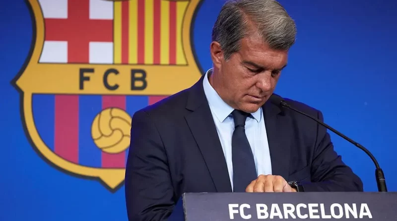 fc barcelona, multa, uefa, españa, futbol, laporta,