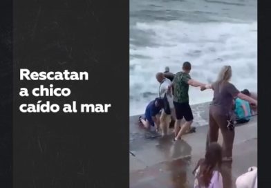 video, rusia, crimea, niño, olas, mar