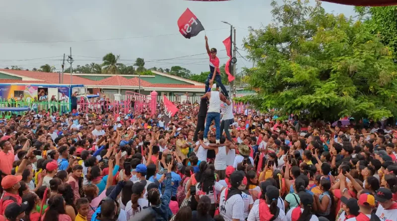 bilwi, puerto cabeza, 44 aniversario revolucion sandinista, nicaragua