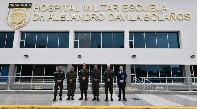 Cuerpo médico militar, hospital militar, ejército de nicaragua, honduras,