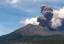 erupcion, volcan, japon, humo, sakurajima