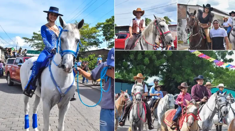 nagarote, cabalgata, santiago apotol, fiestas patronales, nicaragua.