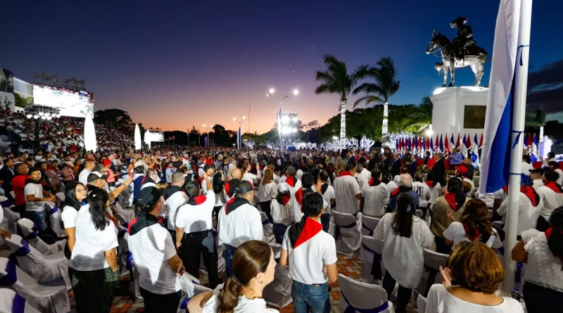 44 aniversario, revoluycion sandinista, nicaragua, paz, Managua, revolución, sandinista, dignidad nacional, fsln,