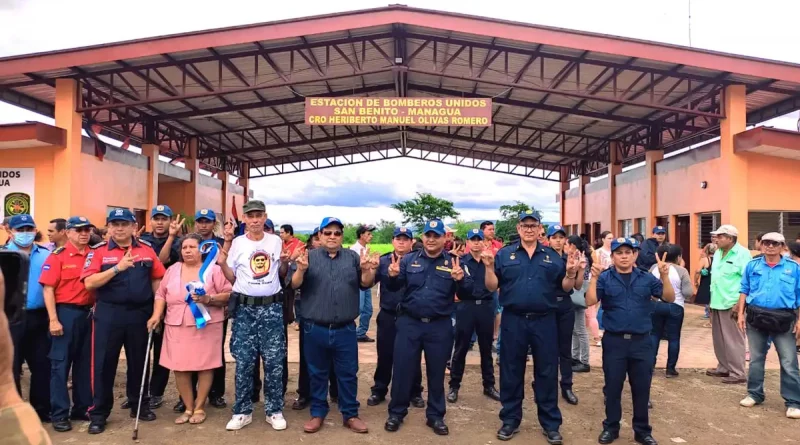 estacion de bomberos, bomberos, tipitapa, managua, nicaragua, emergencias, atencion a emergencias,