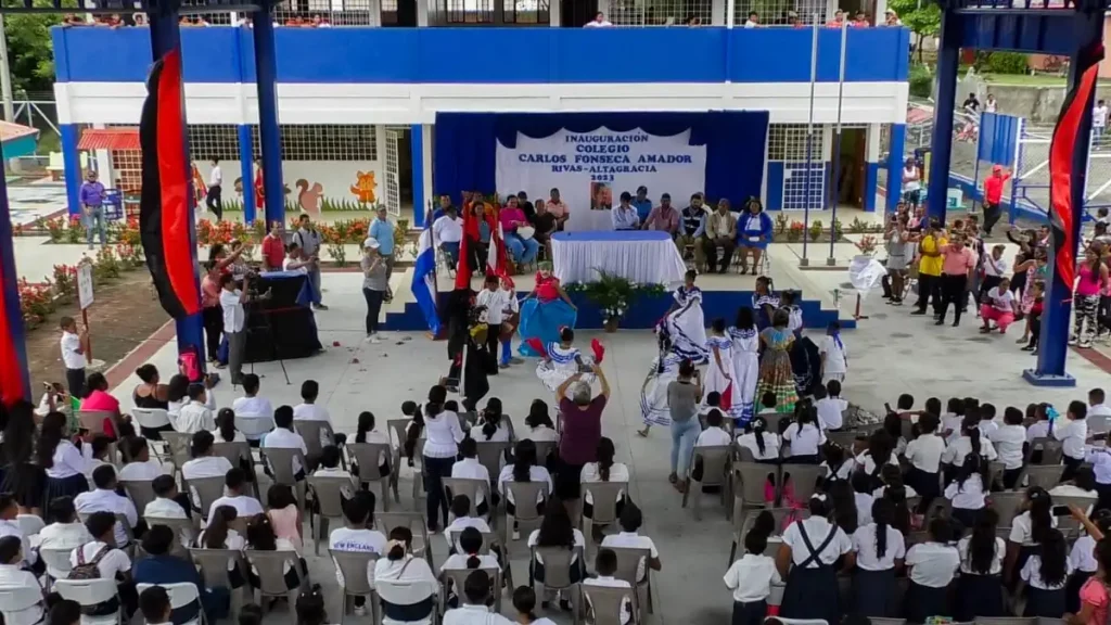 inaguración, nuevo, centro, escolar, colegio, Altagracia, Isla, Ometepe, MINED, moderno, Rivas, niños, estudiantes,