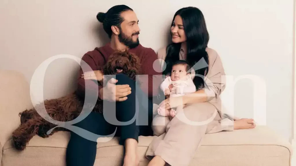 Maite, perroni, Andrés Tovar, presentan , rostro, hija, Lía, bebé, portada, revista, familia, revelan, redes,