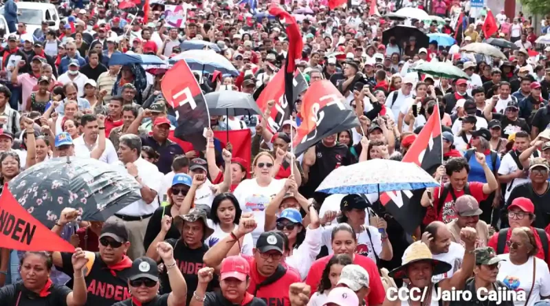 frente sandinista, revolucion sandinista, dia d ela alegria, nicaragua, caminata,
