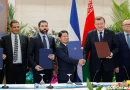 nicaragua, alcaldia de managua, belarus, cooperacuion, firma de acuerdos, suministro de camiones,