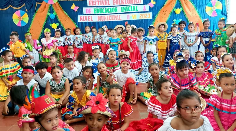 niños, niñas, managua, festival folclorico, cultural
