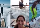 reto, tiktok, peligroso, nuevo, viral, realizar, EE.UU., muerto, personas, causa, muerte, redes, mar, yate, agua, tirarse, salto, bote,