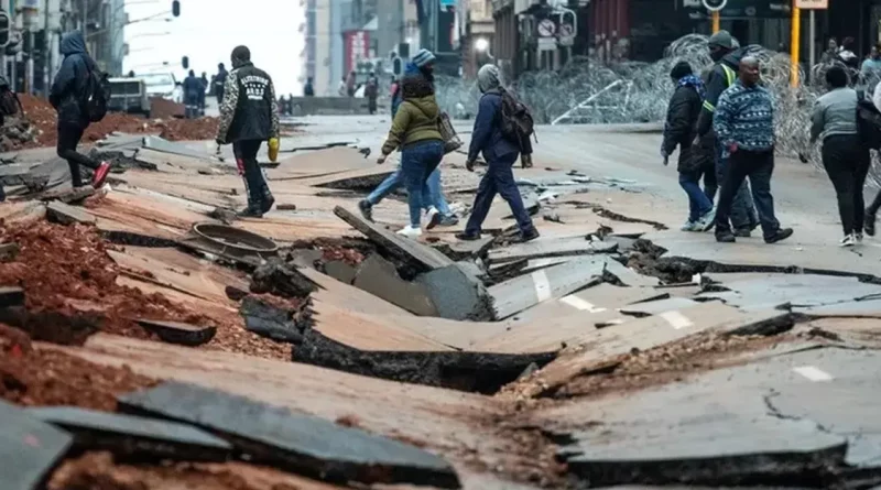 Sudáfrica, explosion, muerto, heridos, fuga de gas, tuberia