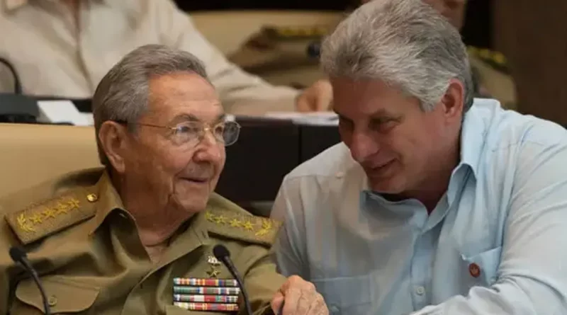 presidente cuba, jefe ejercito, miguel Díaz canel, raul castro ruz, saludo, 44 aniversario revolucion sandinista
