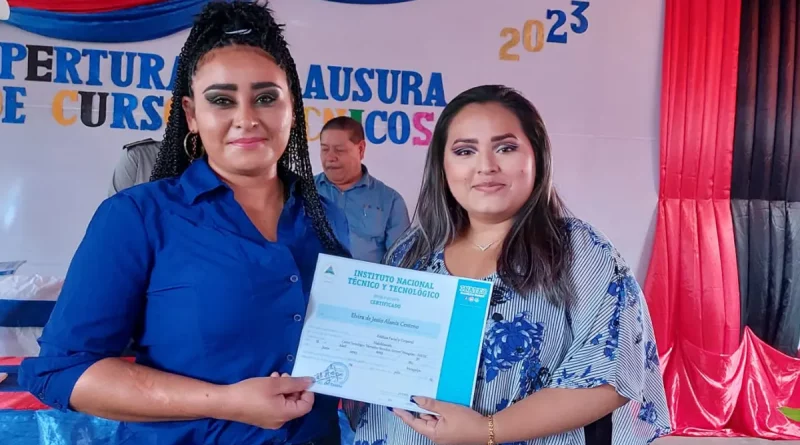 matagalpa, waswali, nicaragua, privados de libertad, certificación, curso tecnico, gobierno de nicaragua,