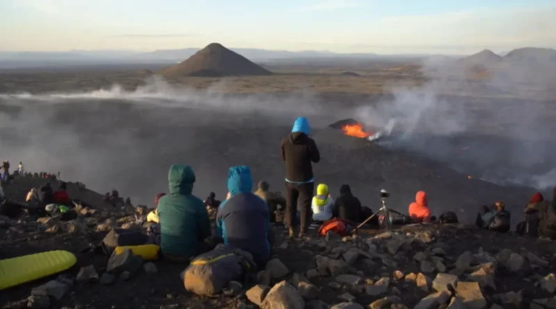 turistas, erupcion, volcan, volcan