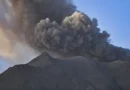 perú, volcán, ceniza, nube, volcan ubinas