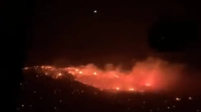 incendio, forestal, turquía, helicoptero