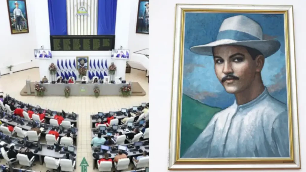 Asamblea Nacional, Nicaragua, ley, Orden General Benjamín Zeledón, Apóstol de la Libertad, aprueba