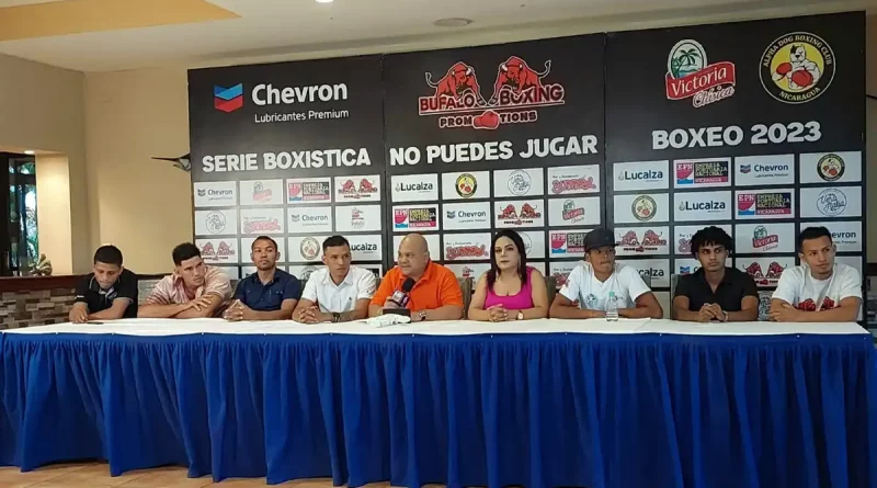 vela, boxística, próxima, conferencia de prensa, Búfalo Boxing Promotions, cartelera del año, pelea, Nicaragua, deporte,