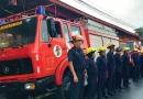 nicaragua, bomberos unidos, caribe sur, camiones, desplazamientos