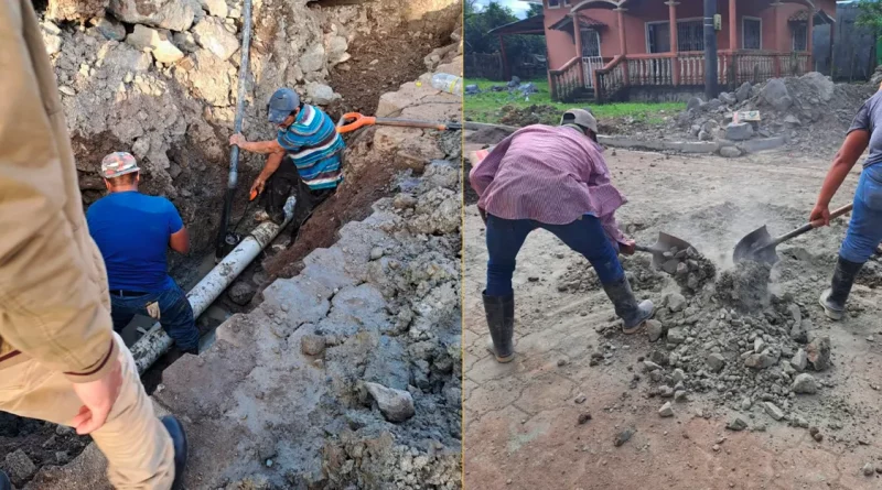 enacal, la libertad, chontales, agua potable, nicaragua, agua