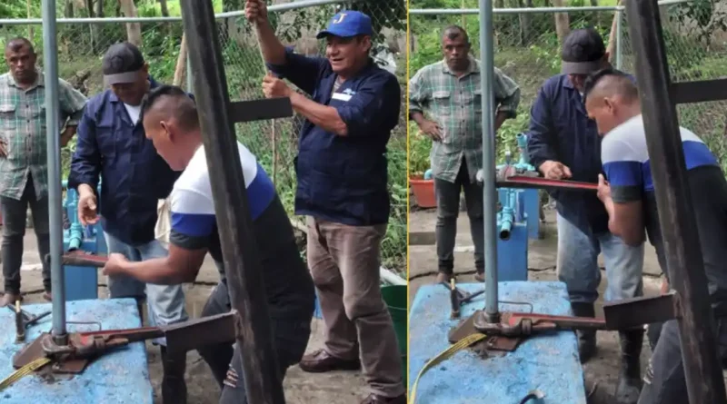 enacal, agua potable, san lorenzo. mantenimiento, alcaldia