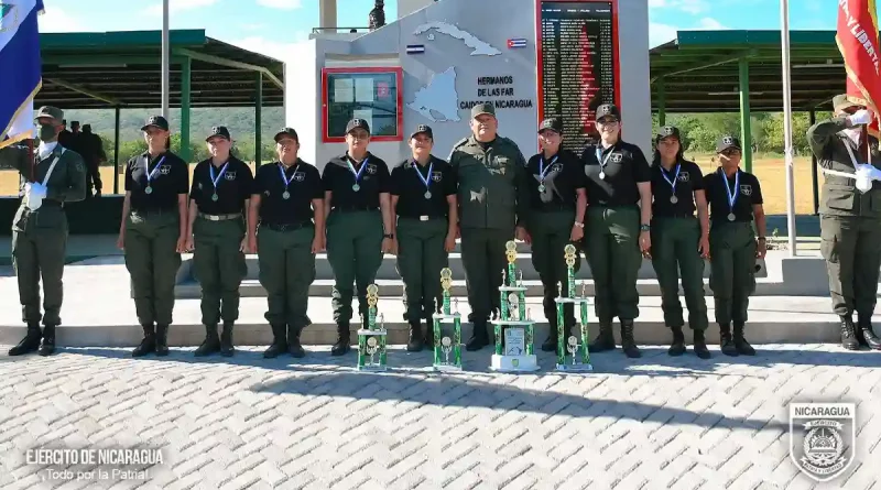 ejercito de nicaragua, campeonato de tiro, tiro con armas de infanteria,