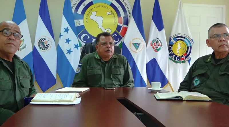 ejercito nicaragua, fuerza aerea, cfac, reunion, intercambio