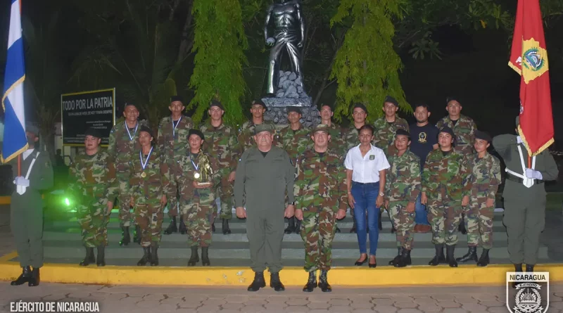 nicaragua, ejercito de nicaragua, militares, certificados