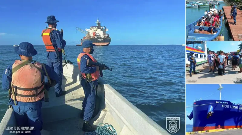 fuerza naval, ejercito de nicaragua, puertos de nicaragua, proteccion, seguridad, flota pesquera, nicaragua,