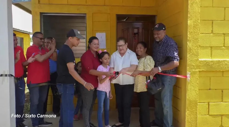 Rivas, programa, Bismarck, Martínez, vivienda, Gobierno, Nicaragua, sandinista, entrega, familias, otorga,