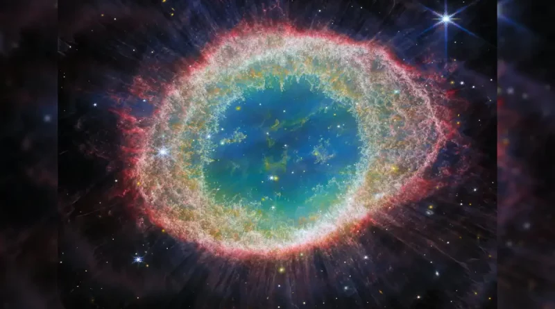 James Webb, telescopio, espacial, revela, capta, nebulosa del anillo, descubrimientos, nuevos, agencia espacial, detalles, espacio, constelación Lira,