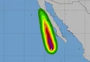 huracan hilary, huracan, lluvias, categoria 3, imagen satelite huracan, imagen hilary