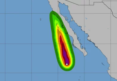 huracan hilary, huracan, lluvias, categoria 3, imagen satelite huracan, imagen hilary