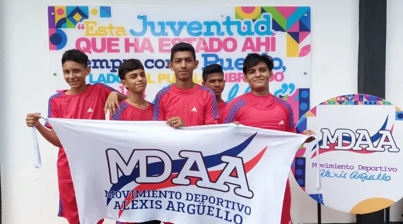 movimiento deportivo, alexis arguello, managua, deporte, juventud, nicaragua, consejos deportivos departamentales,