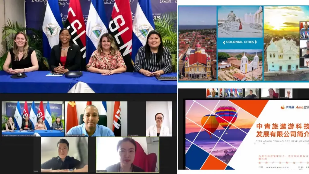 Nicaragua, turismo, fortalecen, lazos, colaboración, China, CYTIS, INTUR, reunión, virtual, 