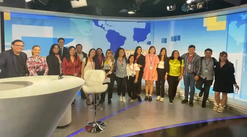 periodistas de america latina, cgtn, maria noelia arauz, nicaragua,
