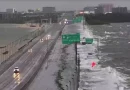 huracán, Idalia, video, impactante, paso del huracán, golpea, Florida, magnitud de su furia, costa, puente, península, Estados Unidos,