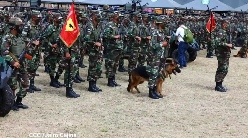 ejercito de nicaragua, matagalpa, ejercicio de tiro, ejercicio de preparacion combativa,