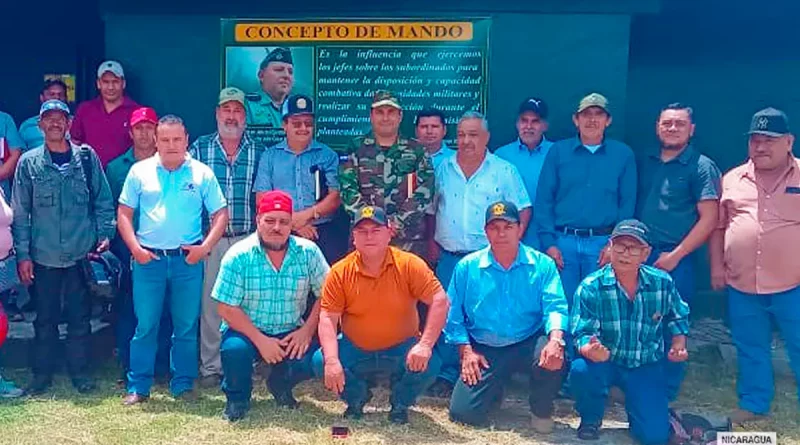ejercito de nicaragua, 6 comando militar regional, productores cafetaleros, ejercito, jinotega, nicaragua