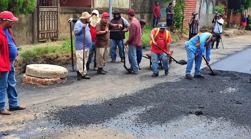 proyecto, calles, managua, calles para el pueblo, lomas de guadalupe, reyna rueda