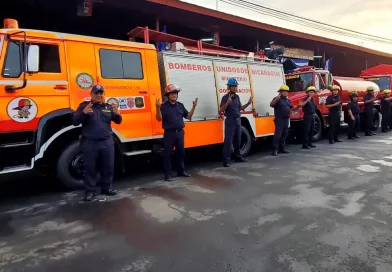 bomberos unidos, bomberos, destacamento, camiones, equipo, desplazan, El Rama, refuerzan, presencia, emergencia, nuevos,