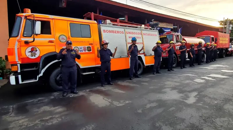 bomberos unidos, bomberos, destacamento, camiones, equipo, desplazan, El Rama, refuerzan, presencia, emergencia, nuevos,