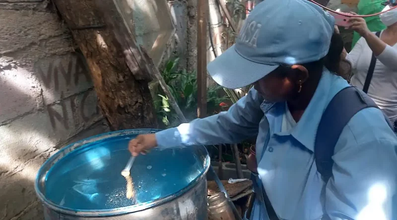 MINSA, brigadista, unidad de salud, Managua, barrio, Francisco Buitrago, Nueva Libia, casa, vivienda, lucha, antiepidémica, jornada, dengue, combaten, larvicida,