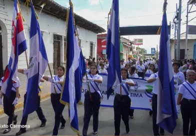 nicaragua, rivas, independencia de centroamerica, rivas, desfile, colegios, estudiantes, autoridades