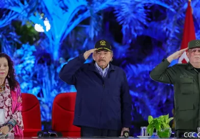 ejercito de nicaragua, comandante daniel ortega, rosario murillo, 44 aniversario ejercito nicaragua, dirscurso, julio cesar aviles castillo, fuerzas armadas nicaragua