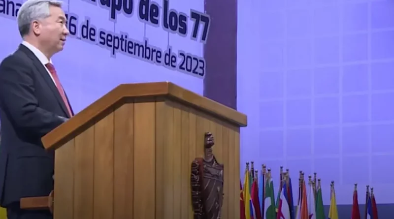 xi li, china cumbre g77, habana, discurso, particomunista, cumbre G77