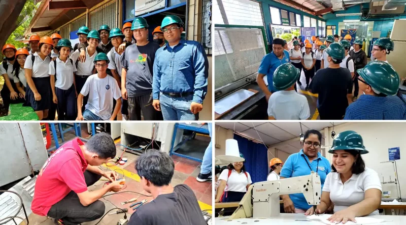 estudiantes, instituto público, Maestro Gabriel, recorrido, exploraron, instalaciones, Centro Técnico, formación, educación técnica,