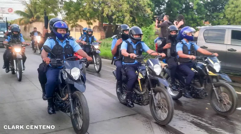 policia de nicaragua, 44 aniversario, policia nacional,
