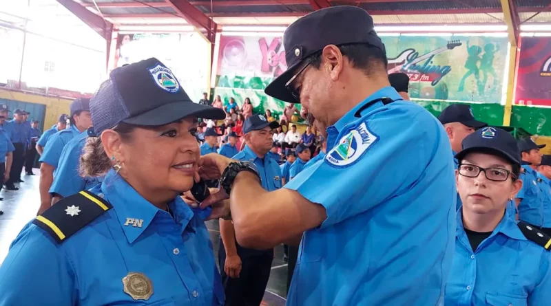 ascenso, policias, matagalpa, seguridad publica