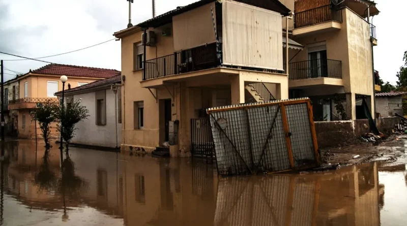 grecia, lluvias, inundaciones, tormenta, rescate, personas